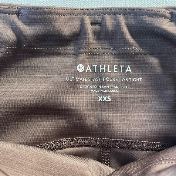 Athleta Ultimate Stash Pocket 7/8 Tight Leggings - XXS - Picture 4 of 4